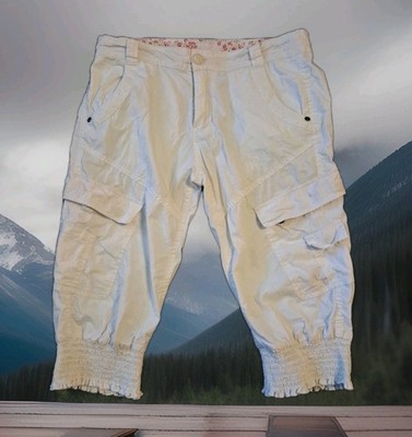 Vingino, Capri Cargo Summer Trousers, White, Size 11 Years, 152 158,