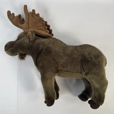 FAO Schwarz Moose Realistic Plush Stuffed Animal Toy