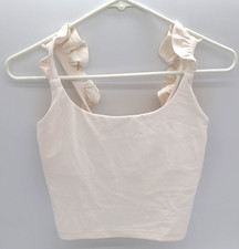 Blogilates Women's Ruffle Tank Sugar Swizzle Size Small NWT Blogilates Women's Ruffle Tank Sugar Swizzle Size Small NWT - Image 1