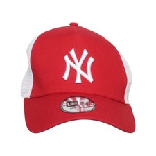 New Era, Baseball-Mütze, Größe: ONE SIZE, Baumwolle/Polyester, Rot/Weiß #txc