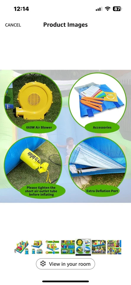 Gigant Inflatable water slide 21 x 7.9x 13 ft - Image 3 of 4