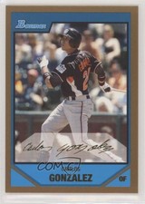 2007 Bowman Draft Prospects Futures Game Gold Carlos Gonzalez #BDPP108 6yz