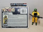 Vintage GI Joe Airtight Action Figure w/ File Card ARAH 1985 - NEAR COMPLETE