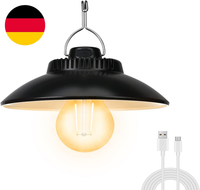Yizhet Retro LED Campinglampe Aufladbar, Warmweiß | Campinglaterne, 200 Lumen, I