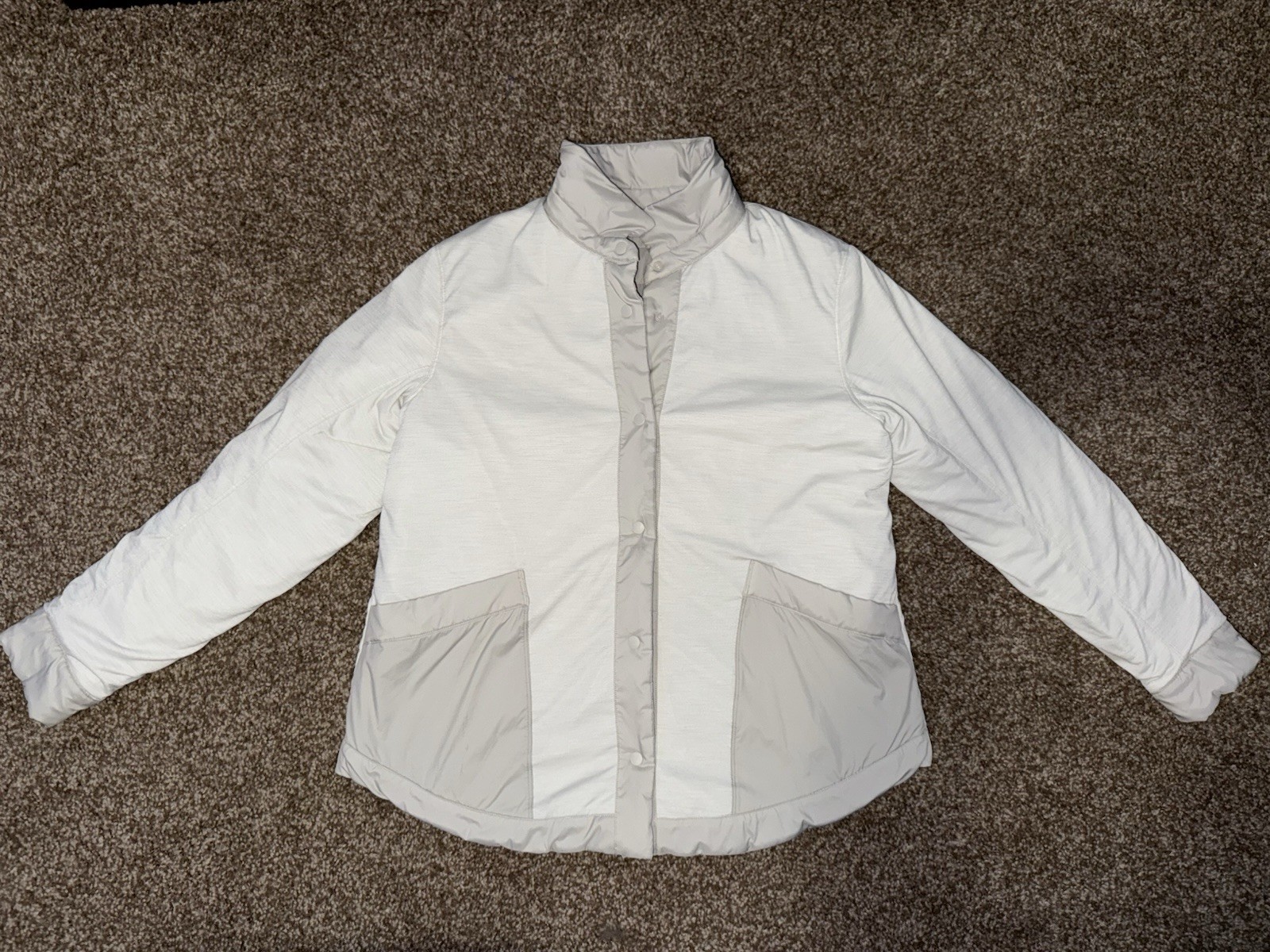 Lululemon Reversible Down Puffer Jacket Snap Butt… - image 2