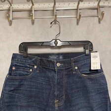 NWT Abercrombie Fitch Jeans Men 31x30 Blue Athletic Straight Signature Stretch