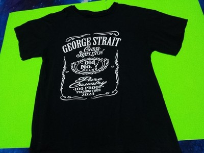 George Strait Chris Stapleton Little Big Town Tour 2023 Black XL