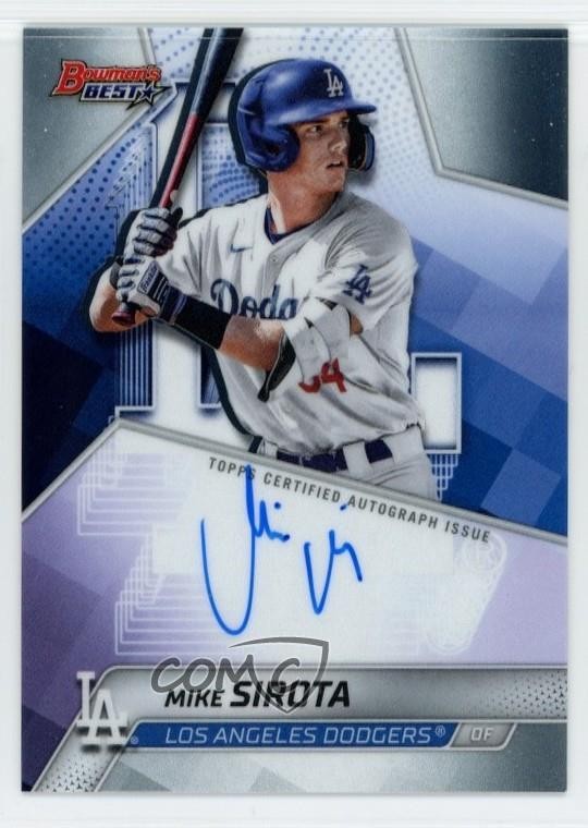 2025 Bowman's Best of 2025 Mike Sirota #B25-MSI Auto 6m7