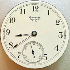 * 18 Size WALTHAM 15J HC Gr. 18  M. 1883 P S Bartlett Pocket Watch Movement M13