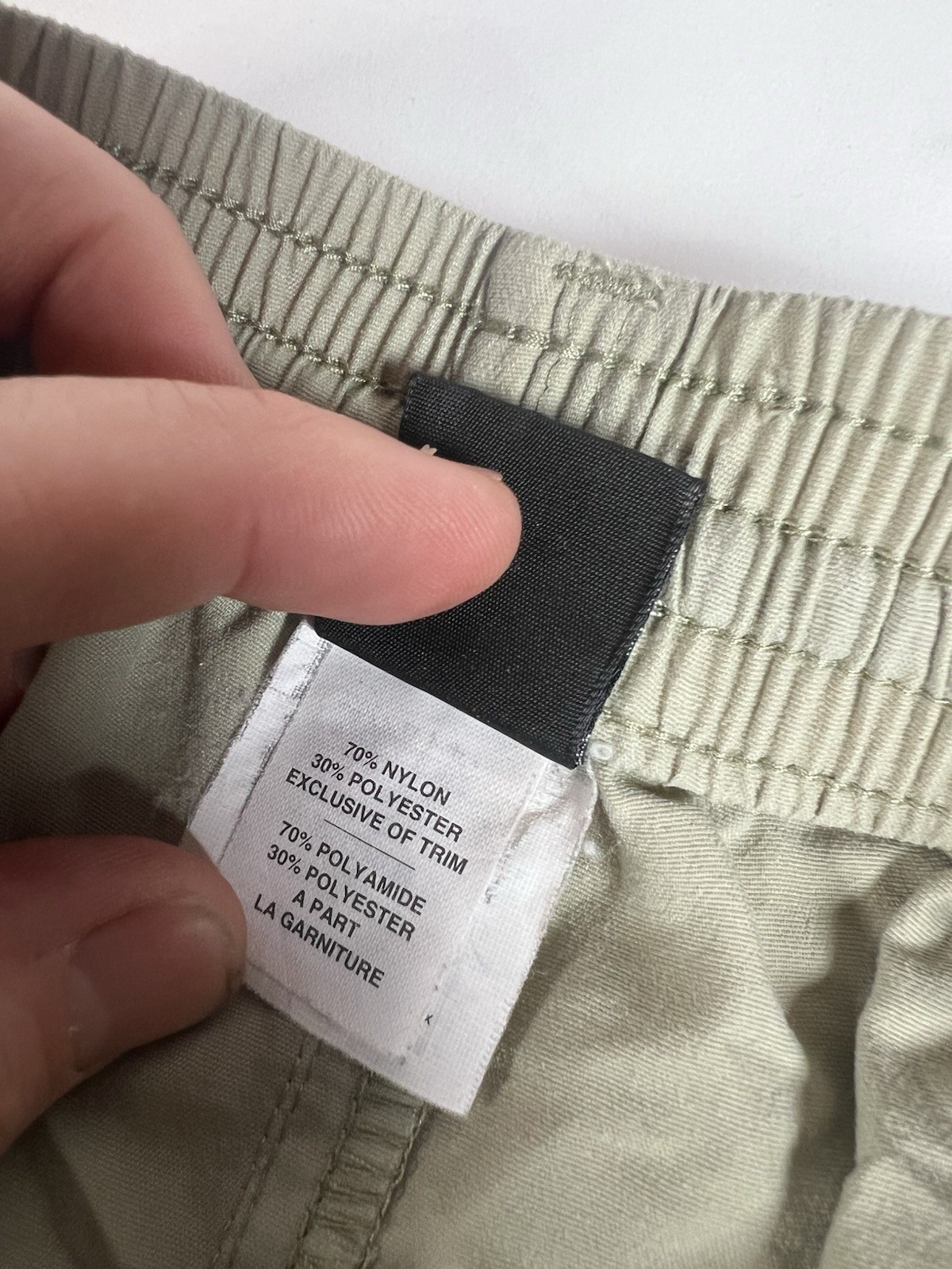 Patagonia Unlined Baggies Tan Patagonia Unlined Baggies Men's Size L thumbnail 4