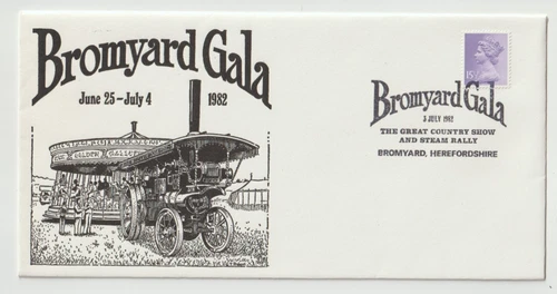 3/7/1982 UK GB Cover - Bromyard Gala - The Great Country Show and Steam Rally