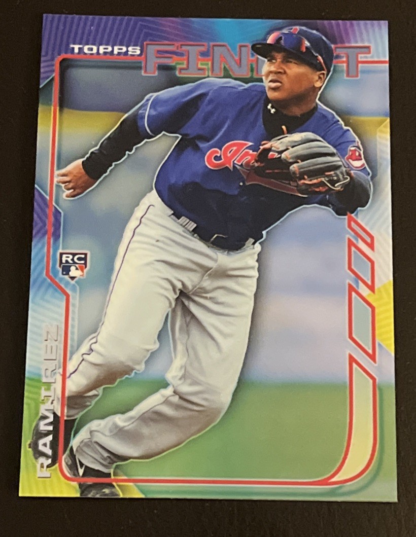 Jose Ramirez 2014 Topps Finest RC #81 Rookie Cleveland Guardians Indians
