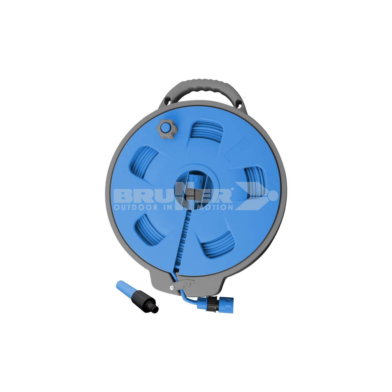 Brunner Roll On 2.0 15m Flat Water Hose Reel Caravan Motorhome