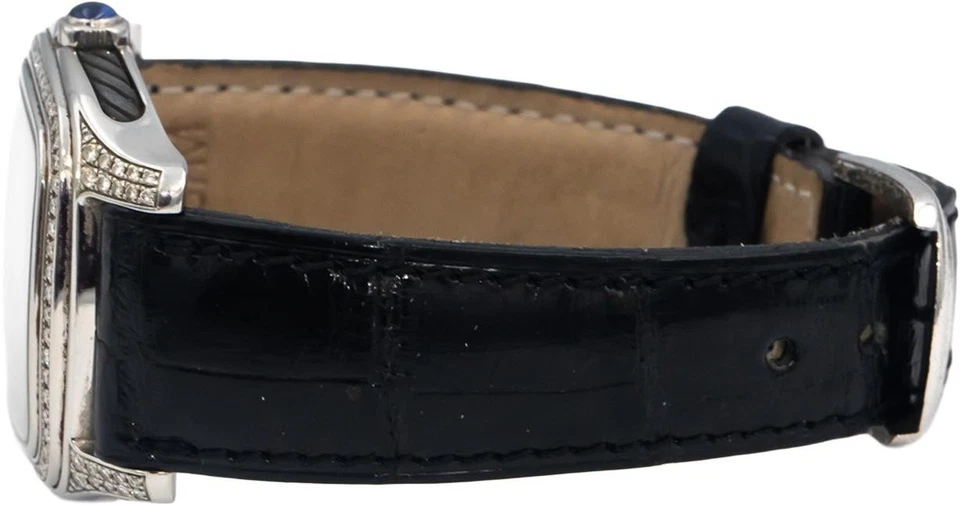 David Yurman 纯种 T303-SST 不锈钢钻石石英表 1.25 克拉 — 第 3/4 张图片