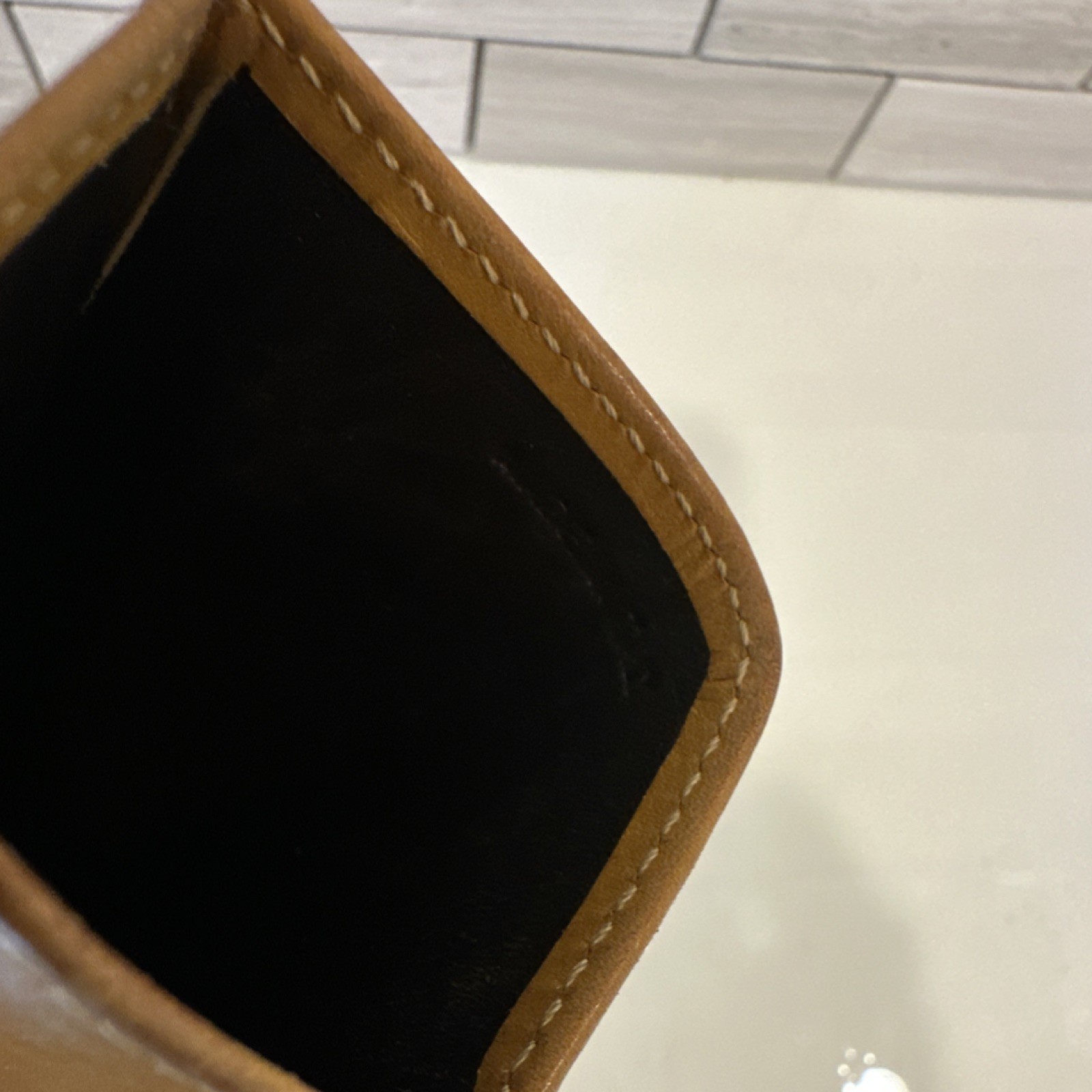 Coach Brown Solid Pattern Wallet Stylish Classic … - image 3