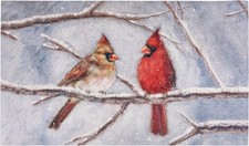 Primitives by Kathy Cardinal Couple Dywan - wewnątrz/na zewnątrz