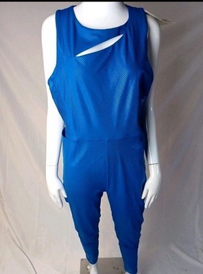 Sweaty Betty Damen Sport Jumpsuit Overall Power Cutout Bodysuit 