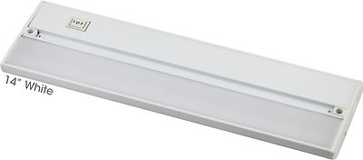 120v Under Cabinet LED 9'' 14'' 22'' 32'' Hard Wire Linkable knock outs L-6