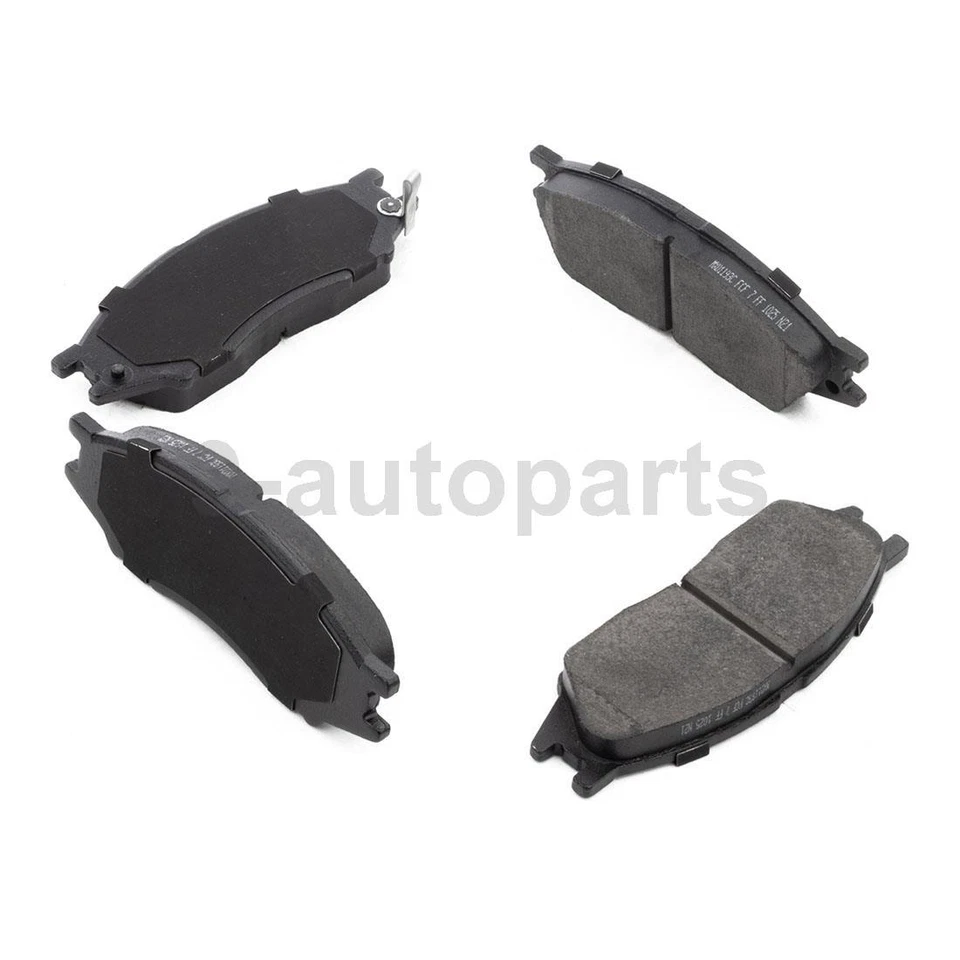 Rotores de disco delanteros + pastillas de freno de cerámica para Renault Scala 2011 2012 2013 Foto 3 de 4