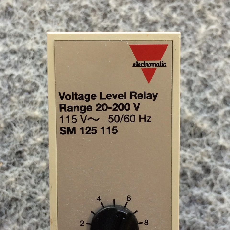 SM 125 115 Electromatic SM 20 - 220 Voltage Level Relay SUPPLY 115 V AC 50/60Hz - Image 2 of 4