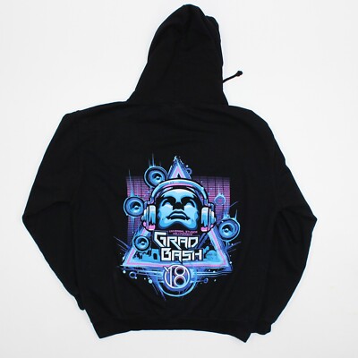 Universal Studios Grad Bash Sweatshirt Hoodie Size M Dj Music Rave Nice Jacket