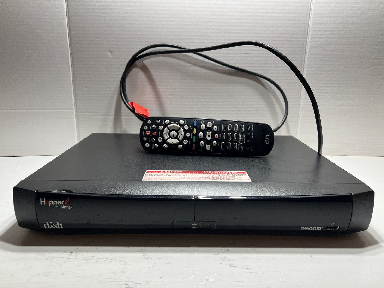 Dish Network Hopper DVR with Sling and Remote Control eBay