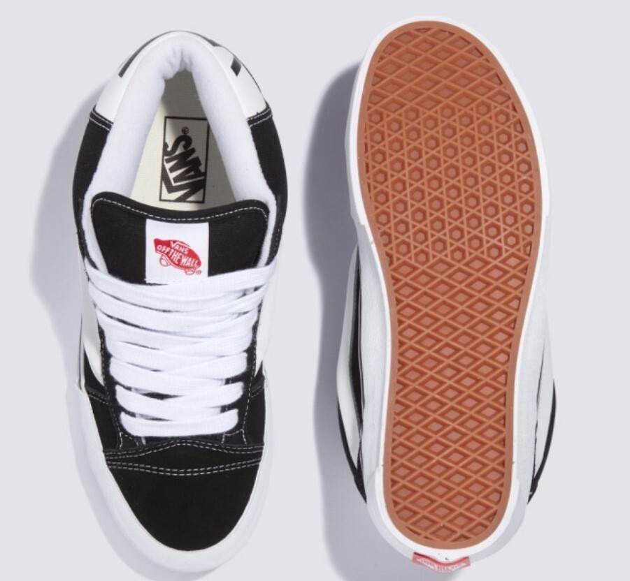 ☆VANS☆ New School Black White VN0009QC6BT1 Vans Knu Skool 'Black White' VN0009QC6BT