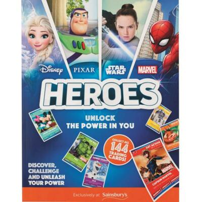 sainsburys heroes cards rare sainsburys disney heroes cards 2021