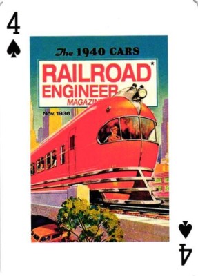 The 1940 Cars Railroad Engineer Magazine Glory Days of Rail