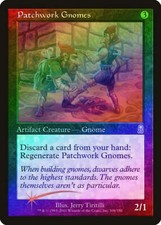 Patchwork Gnomes FOIL Odyssey PLD Artifact Uncommon MAGIC MTG CARD ABUGames