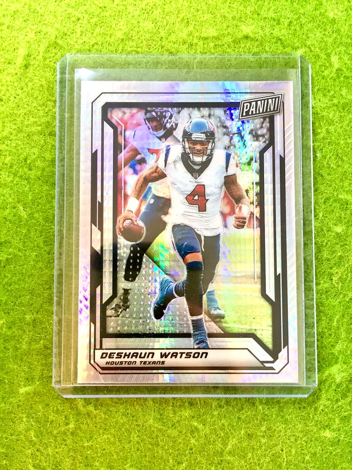 DESHAUN WATSON HYPER PRIZM CARD JERSEY #4 TEXANS 2019 Nacional VIP SP /99 MARROM
