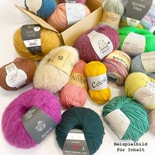 Überraschung Premium Paket 1 kg Wolle Neuware Wollpaket Mischpaket hochwertig