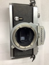 Nikon Nikkormat FT2 SLR Film Camera Body Chrome Read