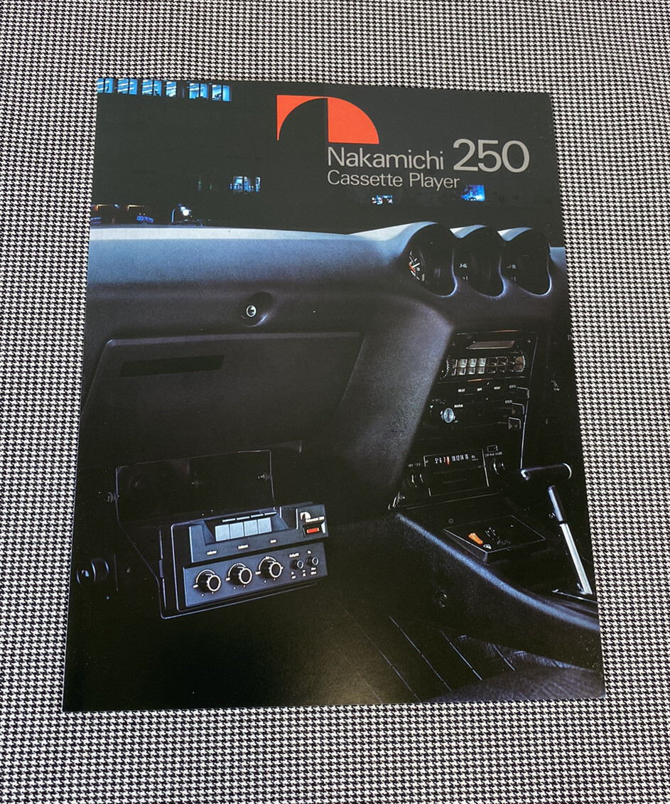 NAKAMICHI MODEL 250 CASSETTE PLAYER INFO J0263 | eBay