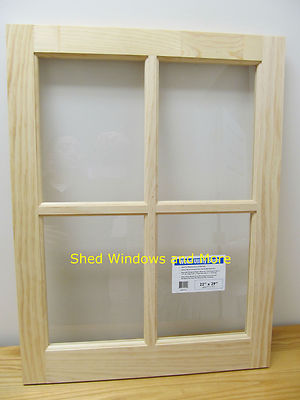 Wooden Barn Sash Window 22 X 29 Barns Sheds Garages 602464965408
