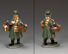 KING  COUNTRY WORLD OF DICKENS WOD012 GEORGE THE GROCER MIB