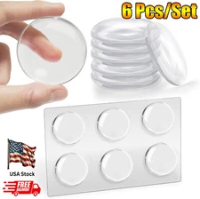12pcs Door Stoppers Wall Protector 2″ Strong Adhesive Door Knob Wall Protectors