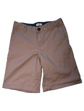 Cat  Jack Bermuda Shorts Dusty Pink Adjustable Waist Snap Button Size 12 Boys