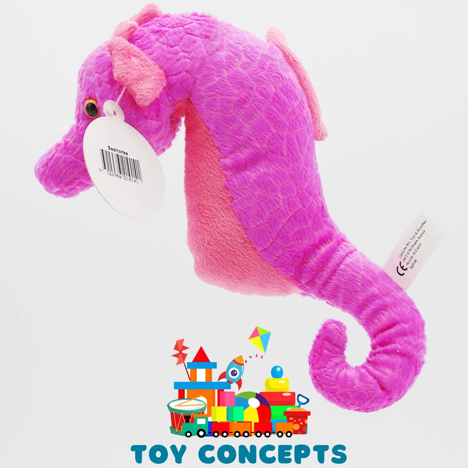 1 X PLUSH SEA HORSE teddy gift soft toy stuffed animal christmas plush toys kids - image 4 of 4
