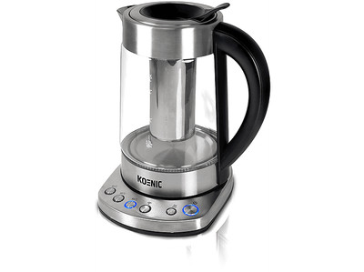 KOENIC KTM 221723 M Wasserkocher/ Teekocher (2200 Watt , Silber)