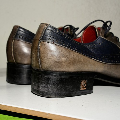 Jo Ghost Leather Lace Up Shoes Men 43 - Picture 9 of 17