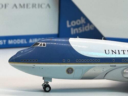 U.S. AIR FORCE ONE VC-25A Reg:82-8000 1:400 Scale GeminiJets GJAFO2173 Diecast - Picture 5 of 24