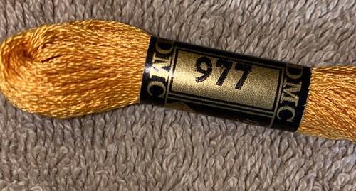 Vintage Mouline Special DMC 25 Embroidery Floss #977 Made in France