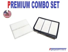 PREMIUM COMBO ENGINE AIR FILTER & CABIN AIR FILTER FOR  2021 - 2024 NISSAN TITAN