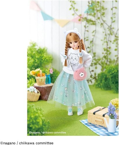 TAKARA TOMY Licca-chan Puppe LD-08 Chikawa Daisuki Licca-chan Anziehspiel - Bild 3 von 3