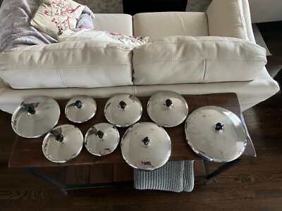 Farberware Vintage Lids, Lid Replacement Stainless Steel  5,6,7,8,9,10,11 inch
