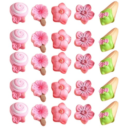 20pcs Resin DIY Small Delicate Phone Case Charms Phone Cover Decors - Zdjęcie 12 z 12