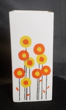 VINTAGE FRITZ & FLOYD DAISY VASE - RETRO HOME DECOR