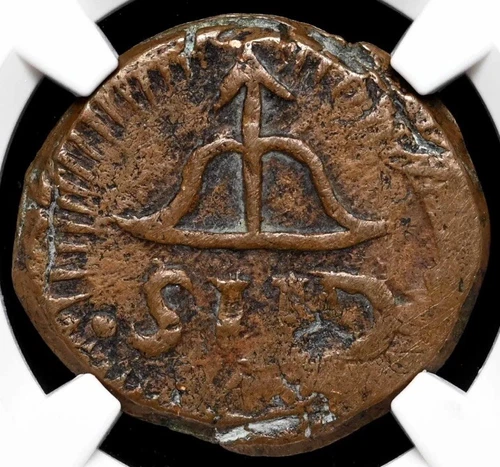 1813 MEXICO, Revolution War of Independence, Oaxaca SUD 2 Reales 2R Coin NGC XF