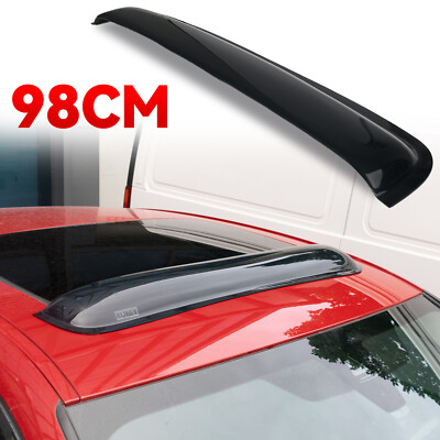 98cm Moonroof Visor Window Top Sunroof Wind Deflector Rain Guard Vent Universal